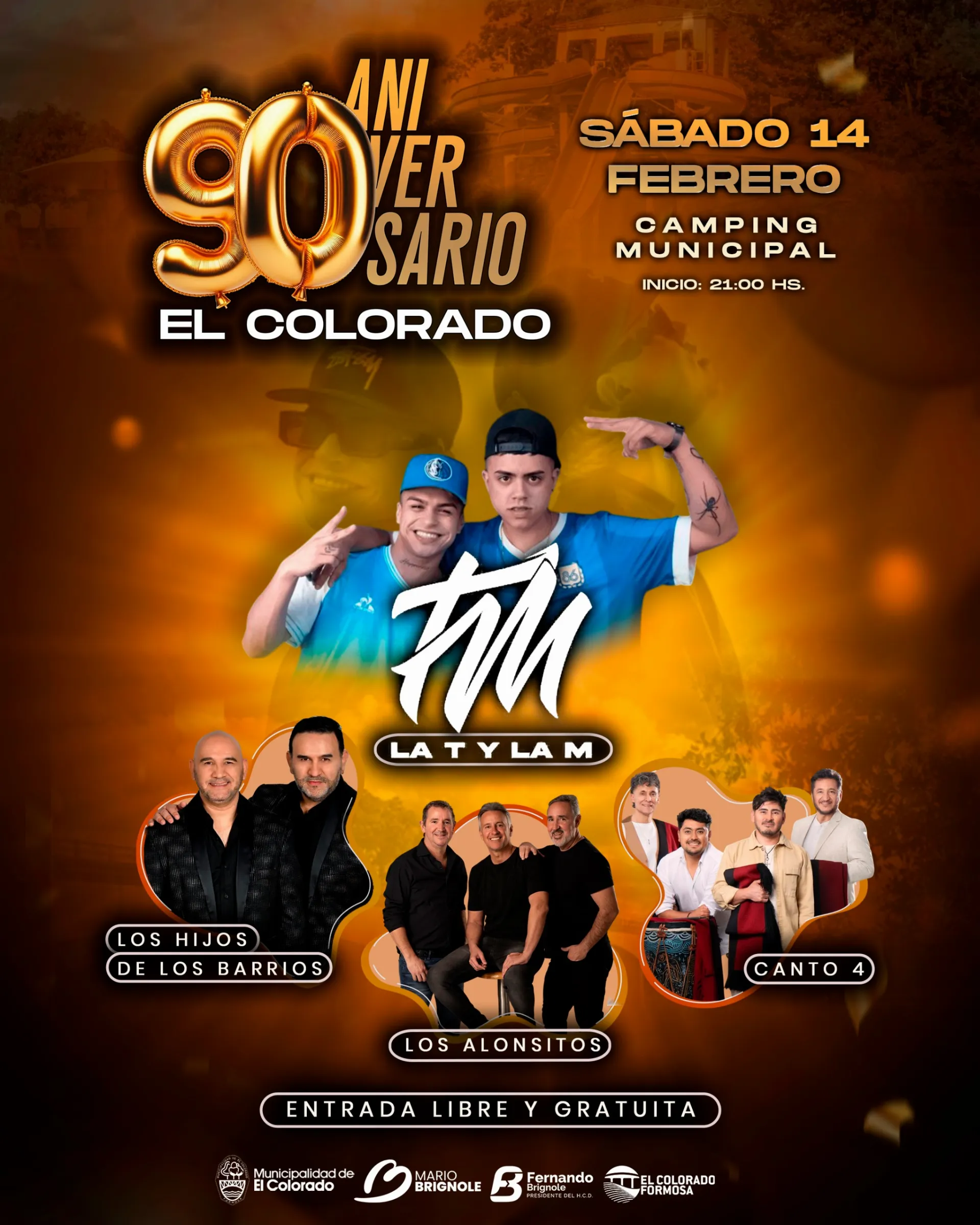 Fiesta 90° Aniversario El Colorado